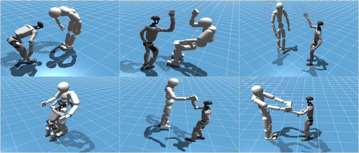 Beyond Mimicry: Learning Whole-Body Human-Humanoid Interaction from Human-Human Demonstrations
